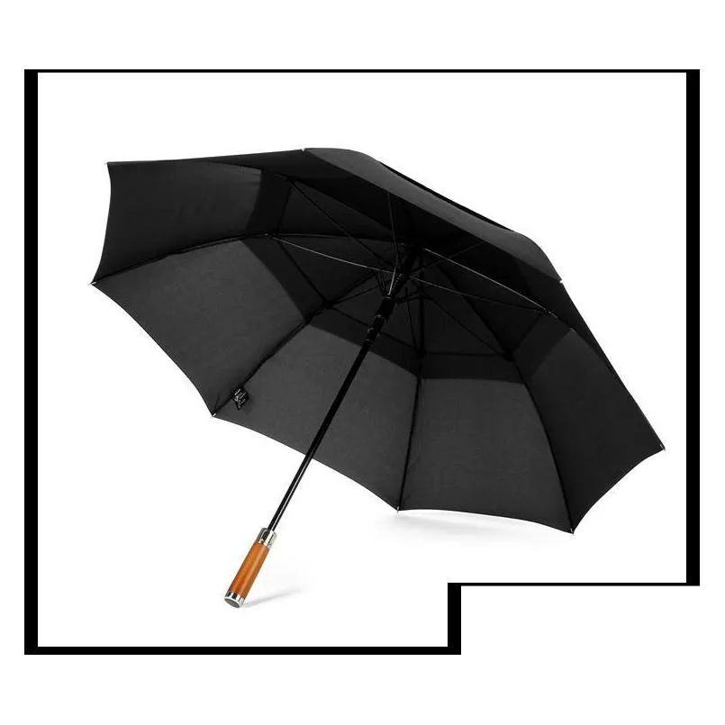 umbrellas large umbrella long handle adult windproof fashion uv protection outdoor luxury guarda chuva rain gear bk50ys