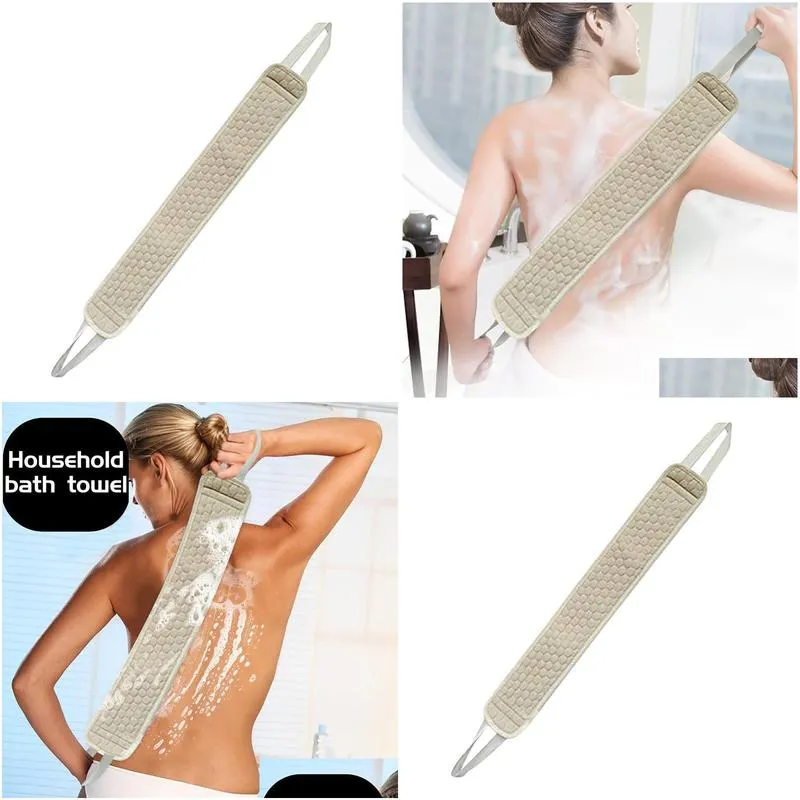 towel bath with sponge cleaning massage to remove dead skin 82cm long massager exfoliation bathroom brush sponges towe