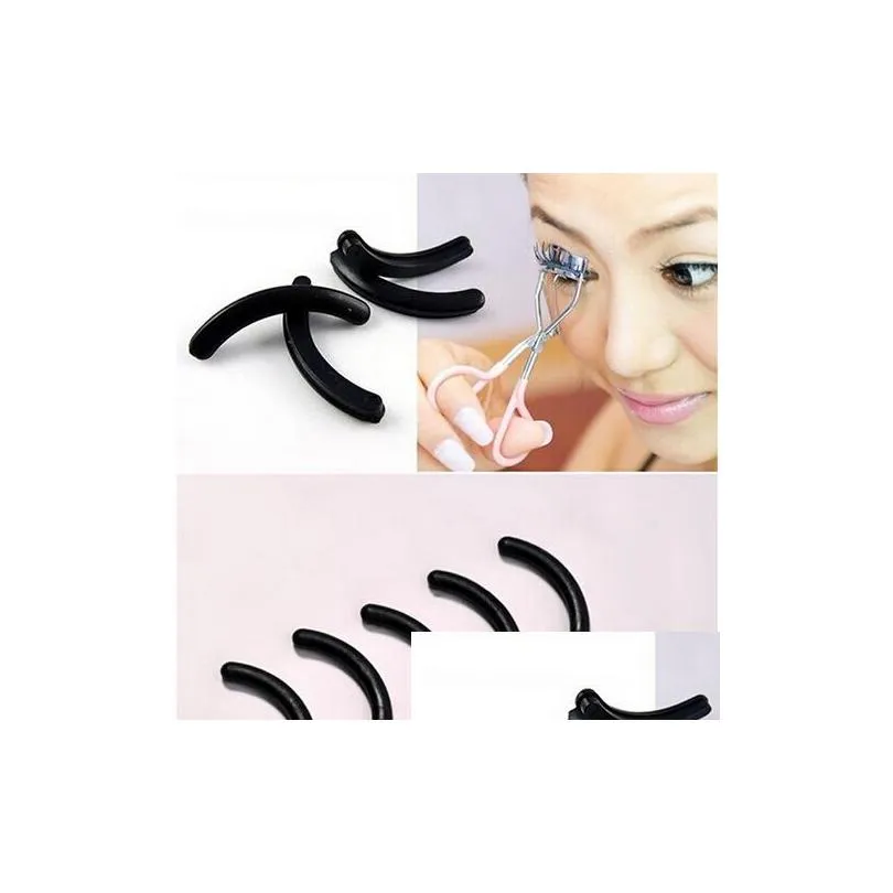 Wholesale 6Pcs/Set Women Eyelashes Eyelash Curler Replacement Pads Eyelashes Circle Wholesale Random Delivery