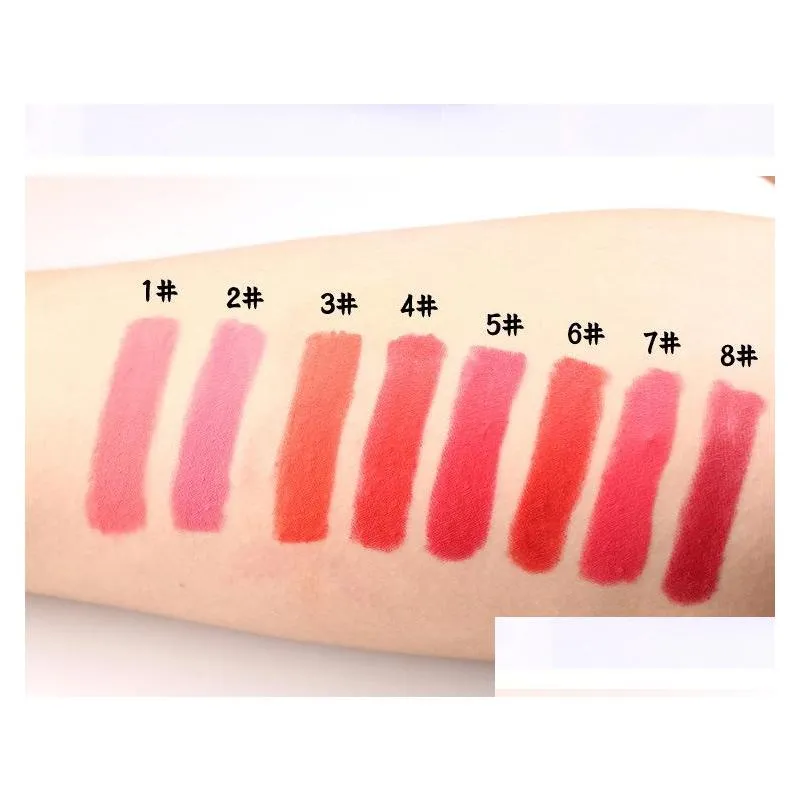 Funny Penis Shape Lips Makeup Lipstick Mushroom Long Lasting Moisture Cosmetic Lipstick Red Lip Matte korean