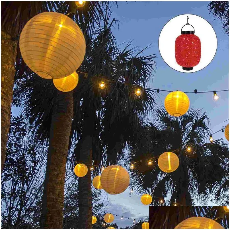 party decoration foldable unique hanging lantern delicate plum flower hollow adorn