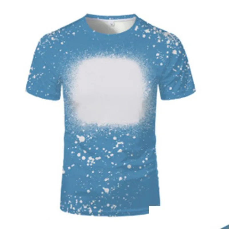 10 colors sublimation shirts for men women party supplies heat transfer blank diy shirt tshirts wholesale