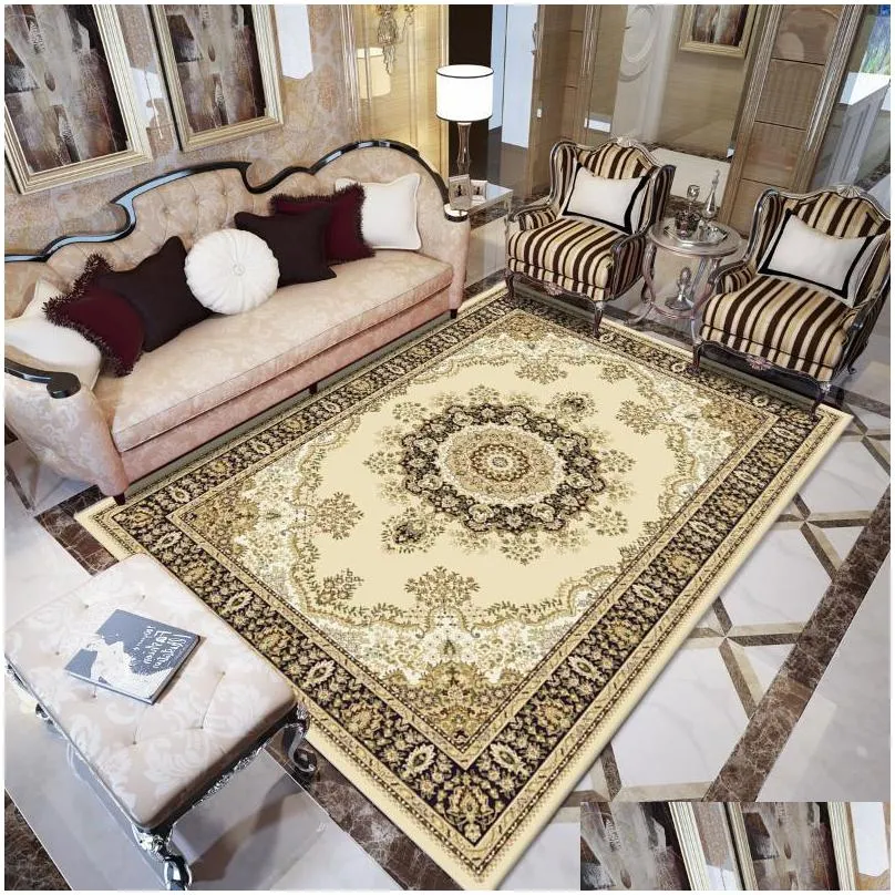 carpets european  art area large rug for living room nonslip kitchen carpet bedroom floor mat outdoor parlor home decor