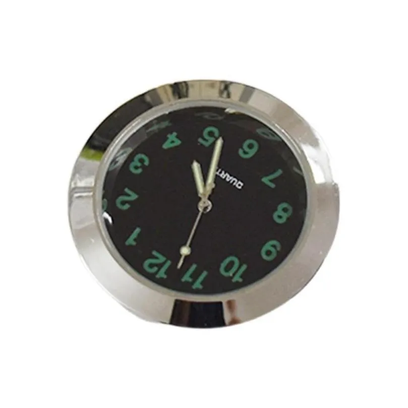 desk table clocks c9ga car dashboard clock mini quartz analog time watch for interior decoration luminous dial ornament