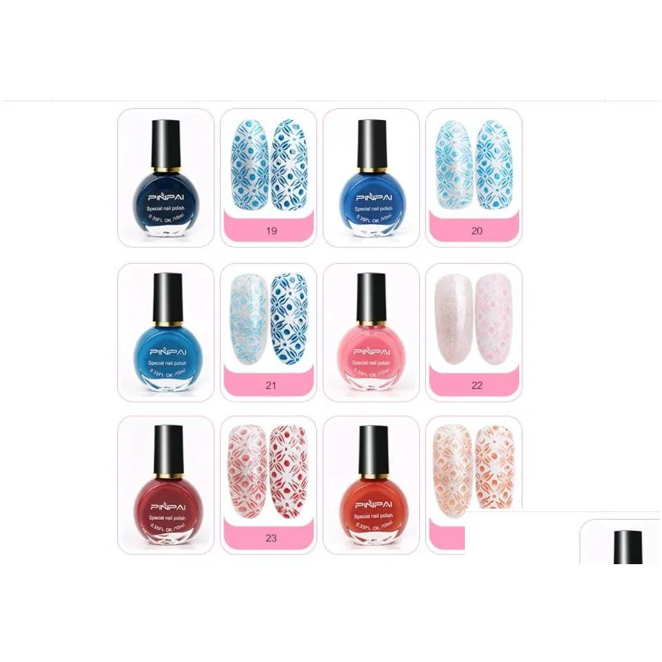 New Fashion Special Nail Polish 26 Color optional For Nails Art Stamping Print 10ML
