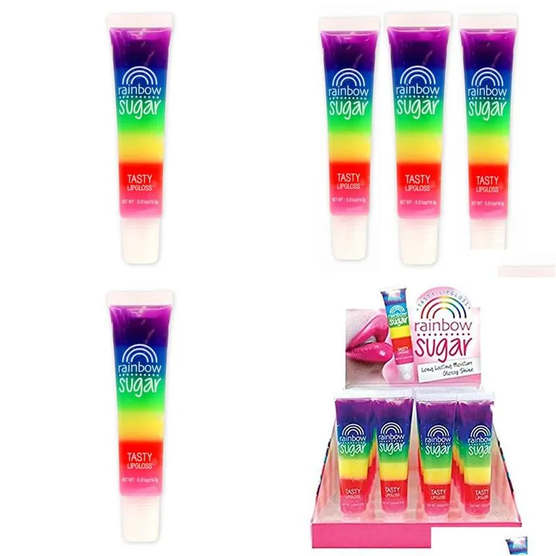 Rainbow Tasty Sugar Lip gloss