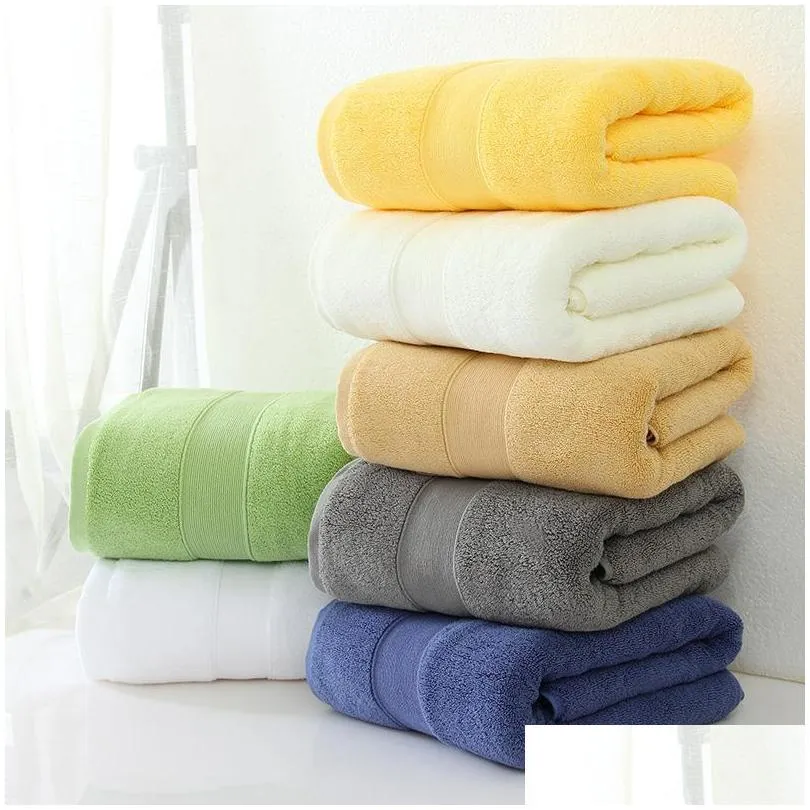 towel 70 140cm thick cotton bath el quality beauty salon strong absorbent