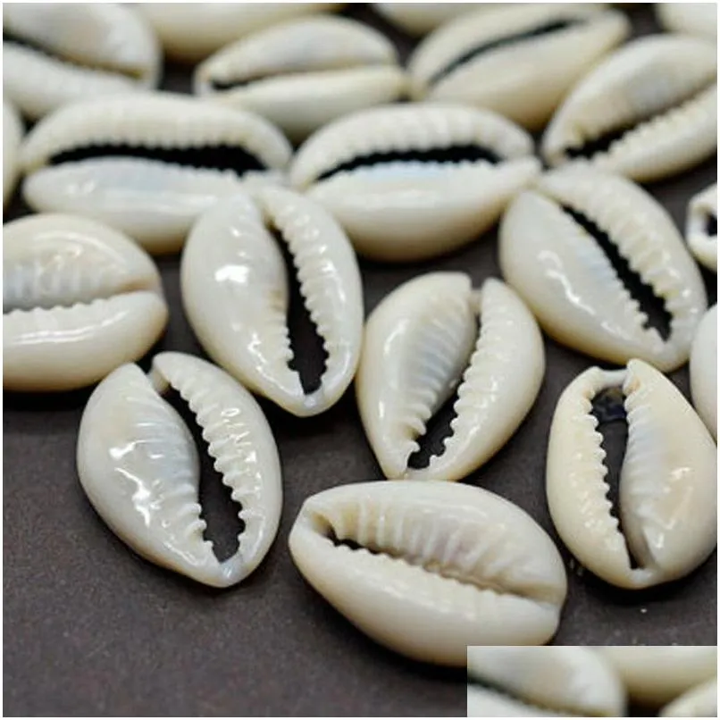 novelty items 100pcs bulk cut sea shell cowrie cowry shells beach diy jewelry accessories decor lors889