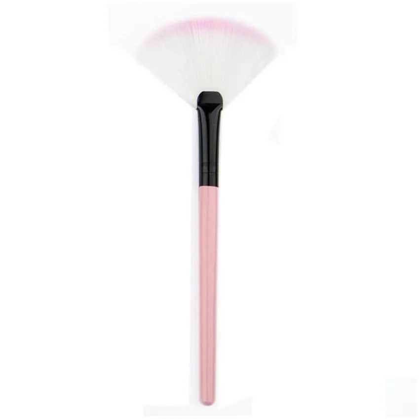 wholesale 23 pcs/lot new high quality makeup fan blush face foundation cosmetic brush shipping