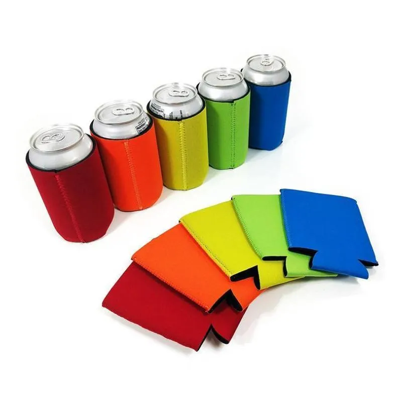 wholesale 330ml beer cola drink can holders bag ice sleeves zer  holders koozies fast ship