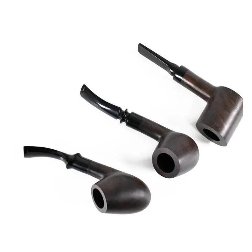 2021 manufacturers directly supply red stone nanmu pipe mahogany bite mouth classic wooden pipe convenient to carry