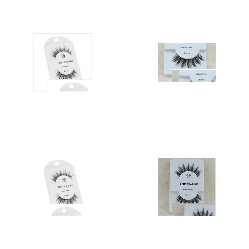 20 pair women black luxurious real mink natural thick eye lashes soft long handmade false eyelashes makeup extension beauty tools 