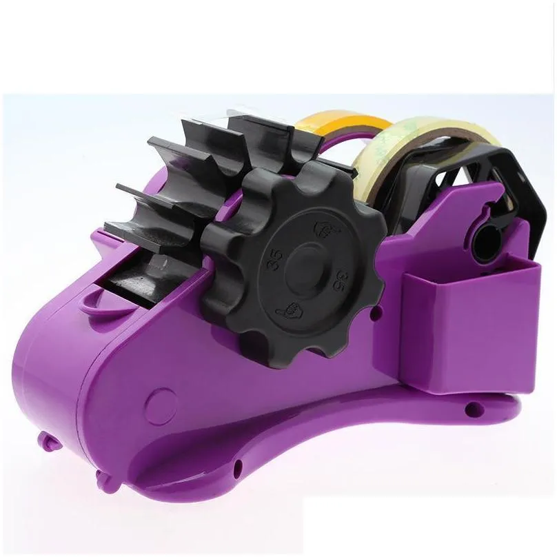 muti functional tape dispenser abs material in 3 colors school supplies office and business use 
