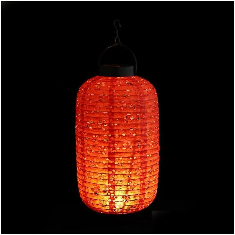 party decoration foldable unique hanging lantern delicate plum flower hollow adorn