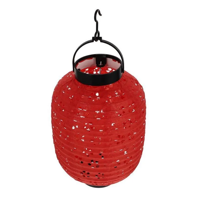 party decoration foldable unique hanging lantern delicate plum flower hollow adorn