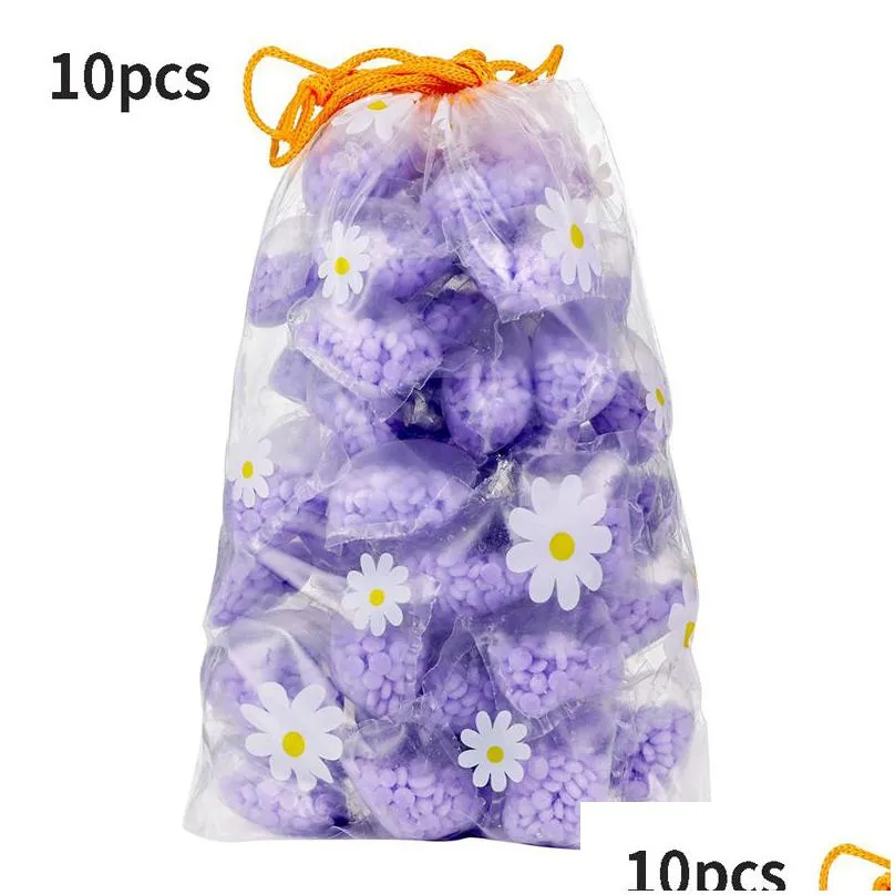other laundry products 10pcs  rose lavender fragrance beads soft clothing diffuser perfume laundry beads scent booster inwash clean