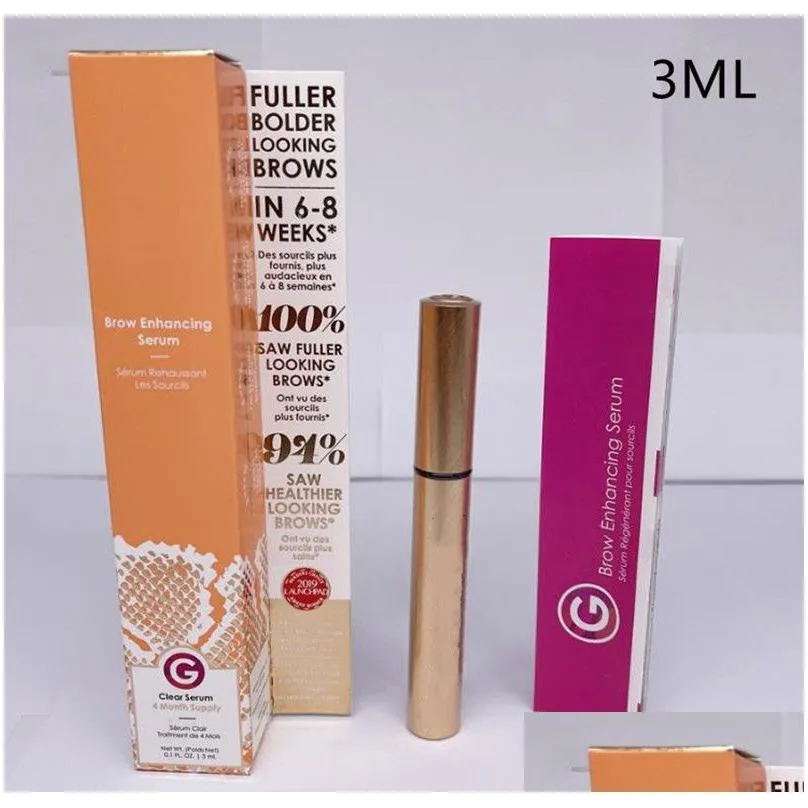 top version mascara grande lash md eyelash serum makeup 4ml and 3ml brow