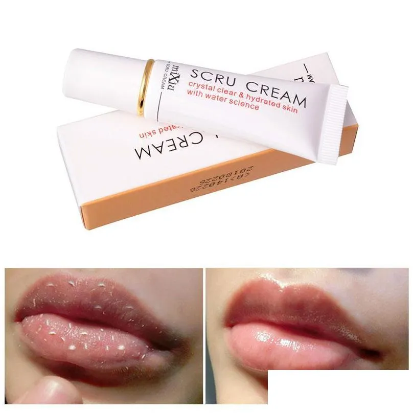 lip gloss mask removes dead skin and fades lines horny care gel moisturizing whitening brightening cream scrub