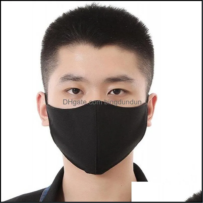 non disposable face masks thick anti cold mouth mask unisex soft respirators men women mascherine wholesale 2 5as h1