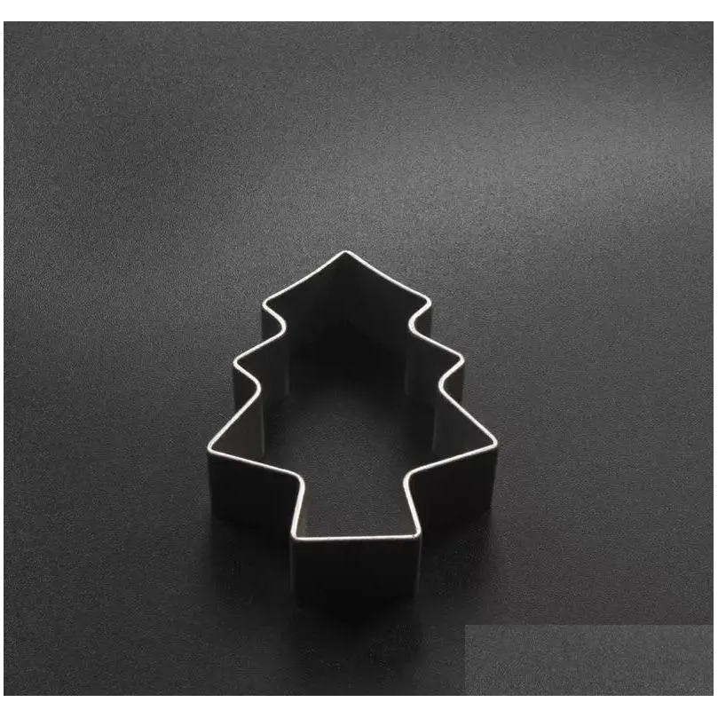 cookie moulds aluminium alloy gingerbread men christmas tree animal shaped diy baking moulds cutter