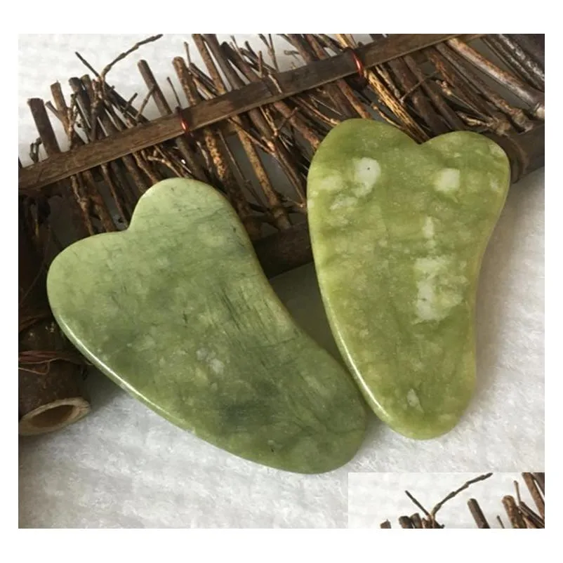 drop wholesale gua sha skin facial care treatment massage jade scraping tool spa salon supplier beauty health tools high