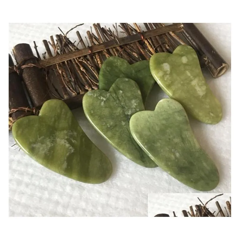 drop wholesale gua sha skin facial care treatment massage jade scraping tool spa salon supplier beauty health tools high