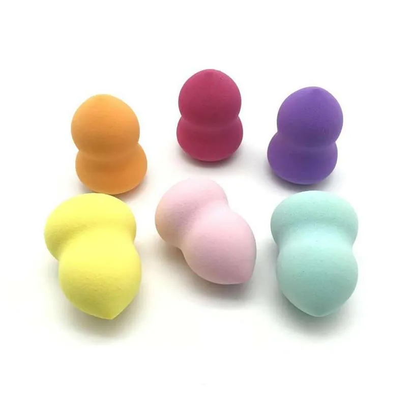 drop professional makeup sponge foundation beauty cosmetic puff flawless powder smooth make up puff groud sponge 6pcs