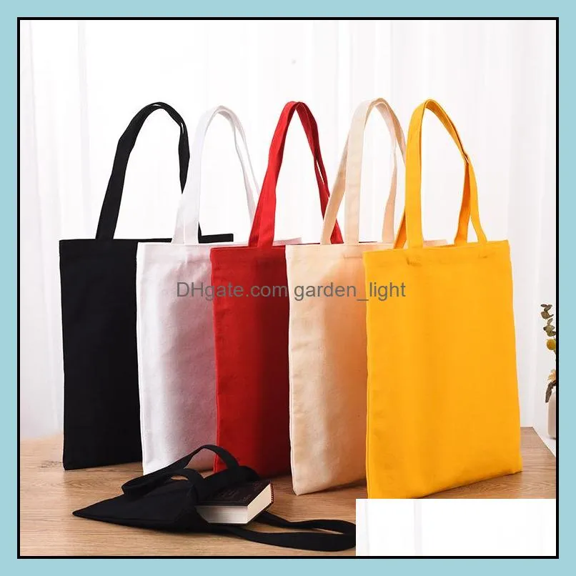 economical 12oz cotton tote bag lightweight reusable grocery shopping cloth bagsoptioncustomize logo suitable for diy advertising promotion giveaway