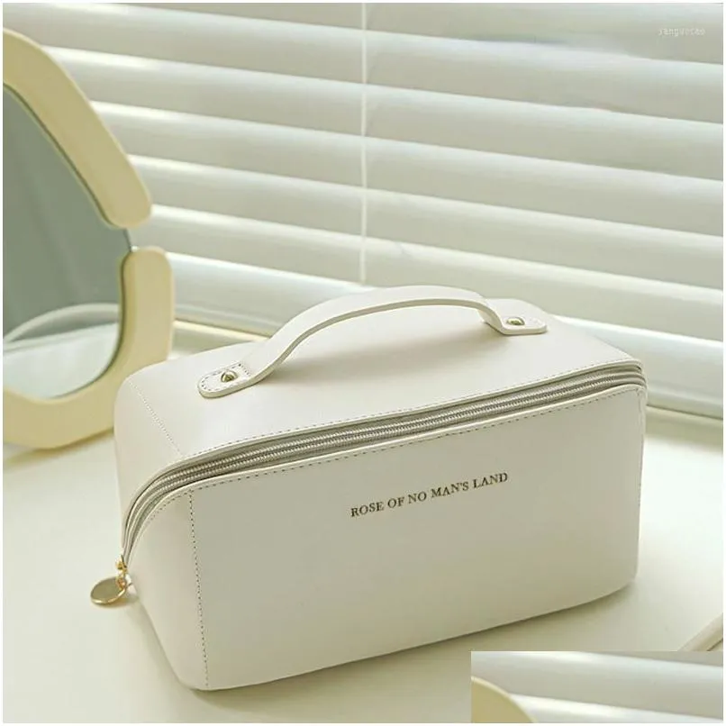storage boxes cosmetic bag womens largecapacity portable light luxury highend travel cosmetics wash