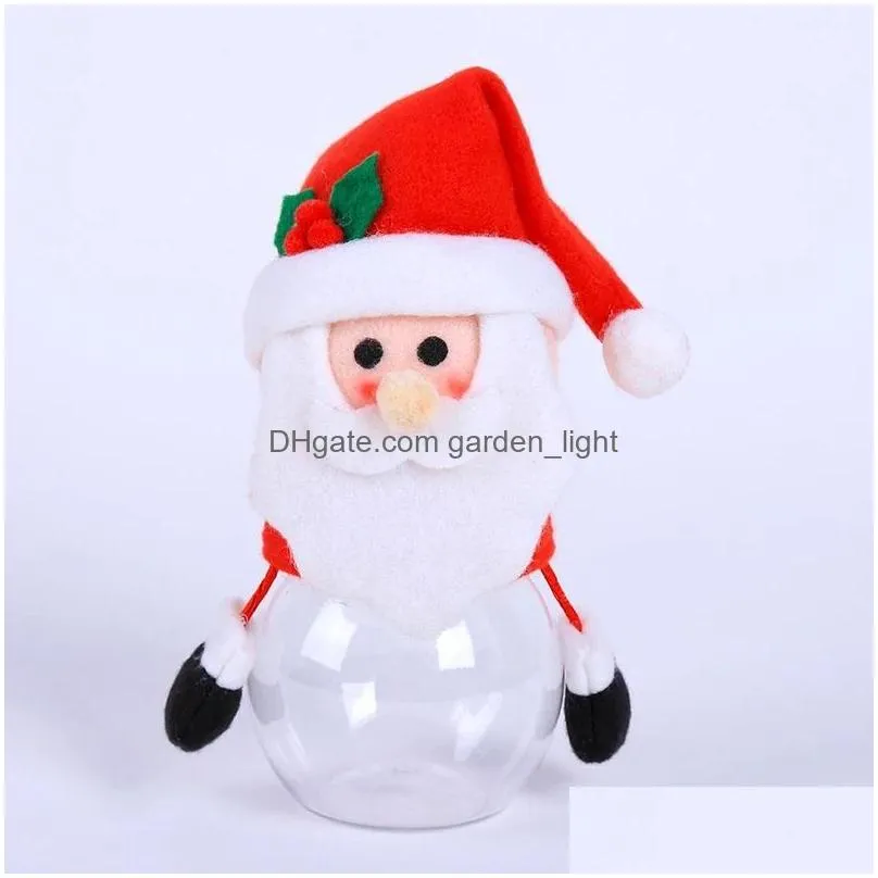 christmas decorations gift bags candy jar storage bottle santa bag sweet boxes child kids gifts year 2022 navidadchristmas