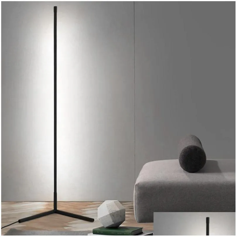 52cm corner floor lamp modern simple app control light atmosphere indoor standing living room bedroom decoration wall