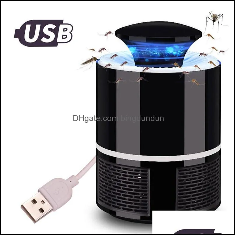 usb p ocatalyst mosquito killer lamp mute radiationless uv light indoor mosquitos killing catcher traps pest control tools