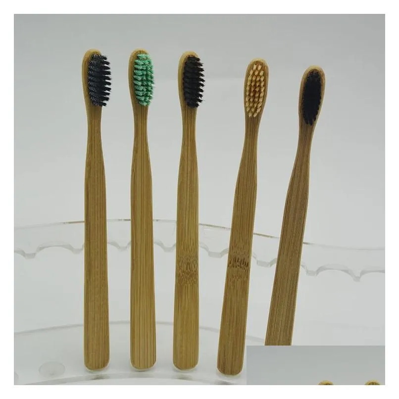 2017 environmentfriendly wood toothbrush bamboo toothbrush soft bamboo fibre wooden handle lowcarbon ecofriendly for adults oral