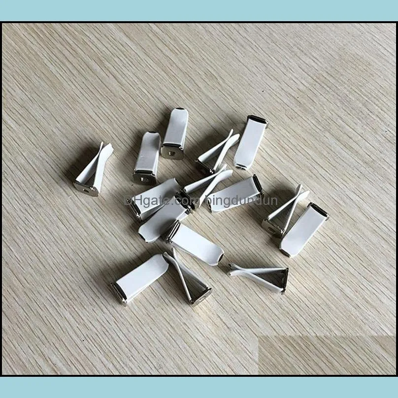  arrival auto outlet clips metal alloy white black color diy automotive perfume clip decorative car vents clamps accessories 0 25jt