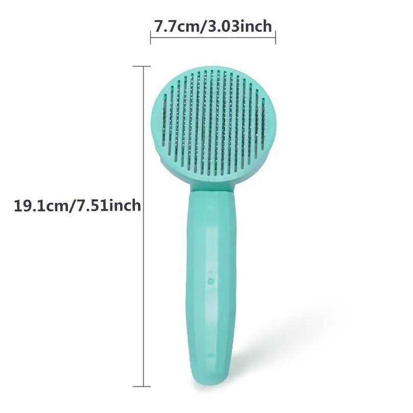 cat brush pet comb hair removes dog hair comb for cat dog grooming hair cleaner cleaning beauty slicker brush pet supplies