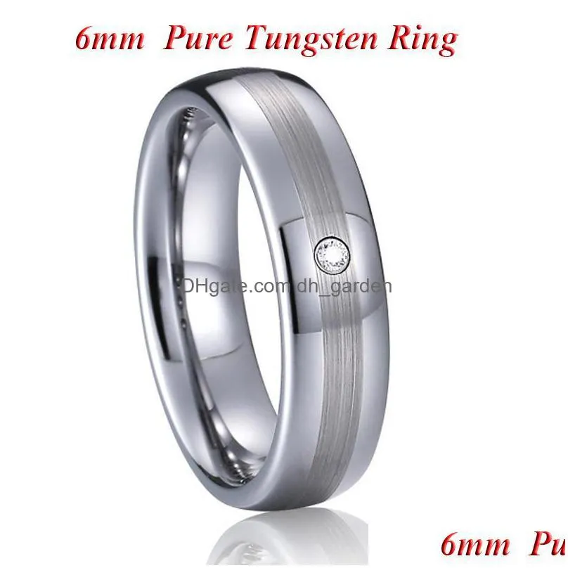 cluster rings ring for male tungsten wedding bands silver color love alliance fashion jewelry gents finger couples