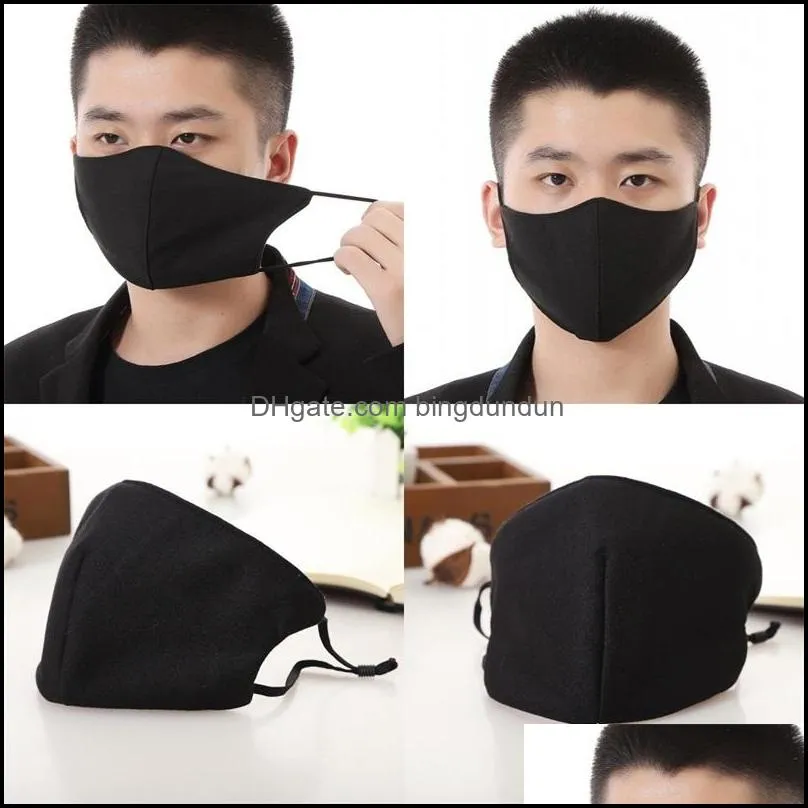 dustproof clean mouth mask adult face protective masks respirable mascherines men women respirator design 2 5as h1