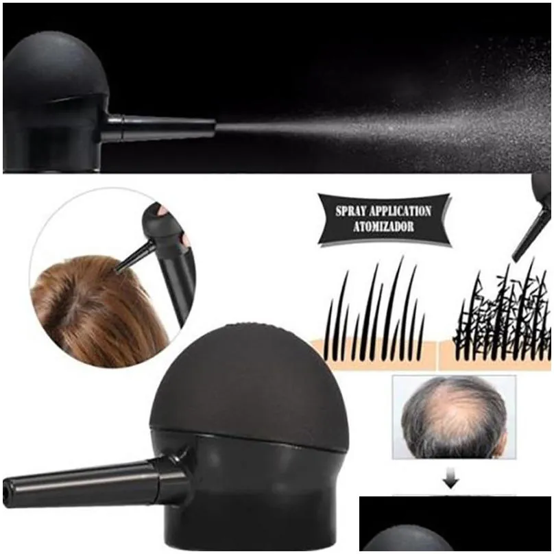 drop hair spray applicator atomizador hair fiber powders pump hair fibres effective accessories salon special tool