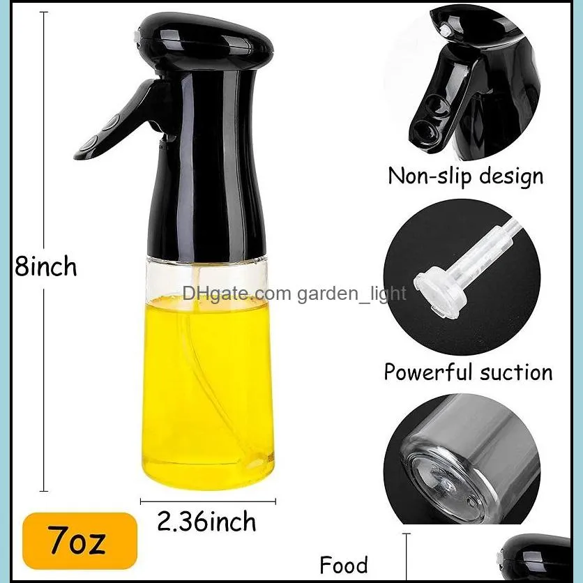 multifunction leakproof 200ml food grade oil spray bottle kitchen olive oil fine mist sprayer for cooking bbq