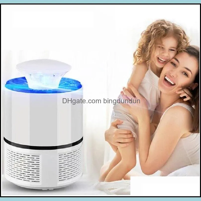 usb p ocatalyst mosquito killer lamp mute radiationless uv light indoor mosquitos killing catcher traps pest control tools