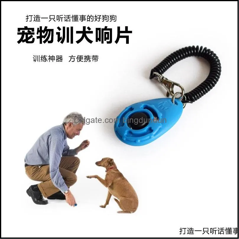 pet dog training click clicker agility training trainer aid dog training obedience supplies with telescopic rope jllquu eatout 592 s2