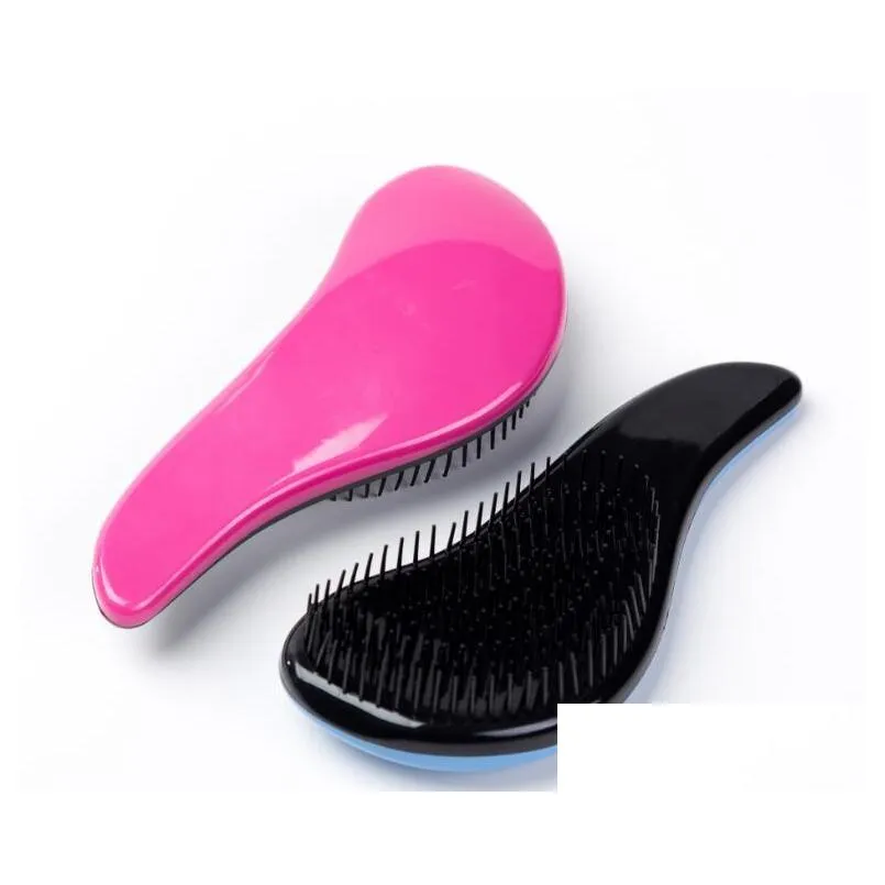 magic detangling handle hair brush comb salon styling tool  shower hair comb tt hair brush