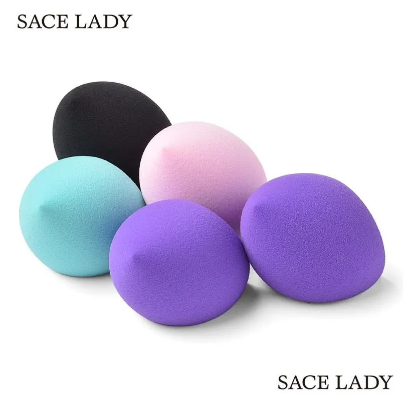 drop sace lady makeup sponge professional cosmetic puff for foundation concealer cream make up blender soft water sponge