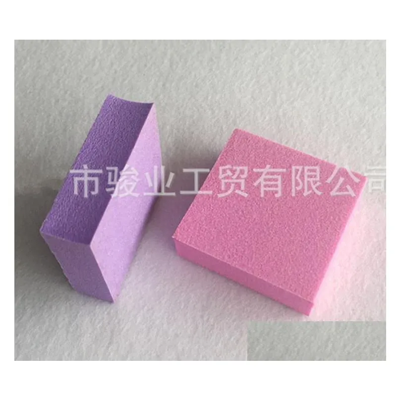 100pcs/lot mini sanding nail file buffer block for nail tools art pink emery board for nail salon