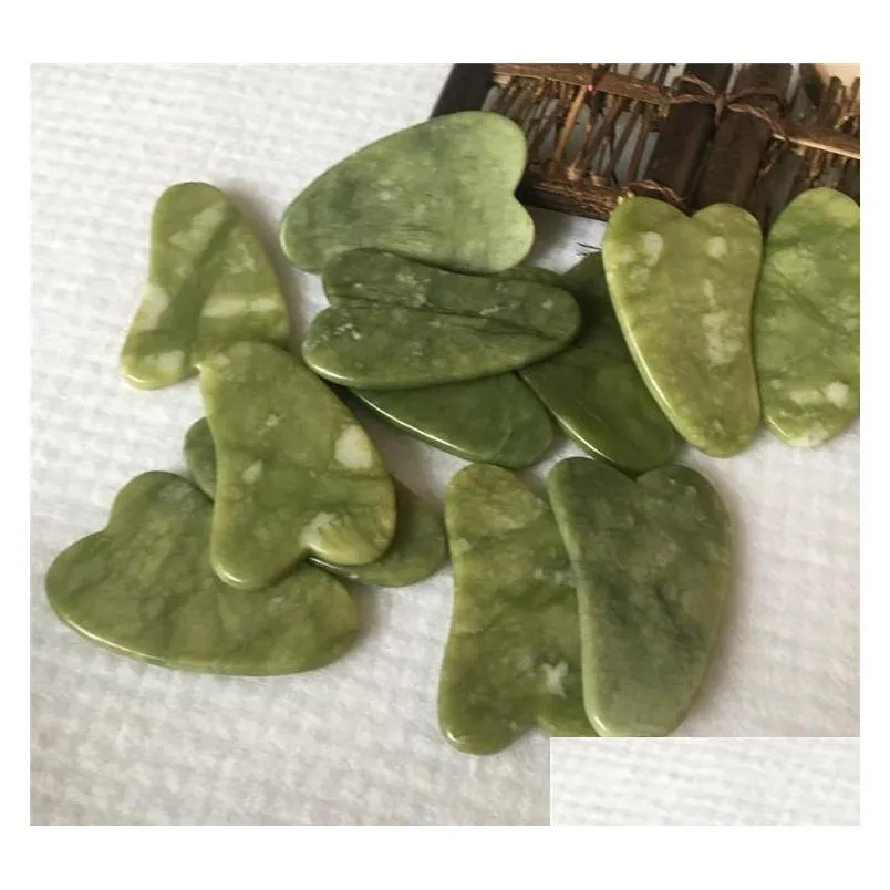 drop wholesale gua sha skin facial care treatment massage jade scraping tool spa salon supplier beauty health tools high