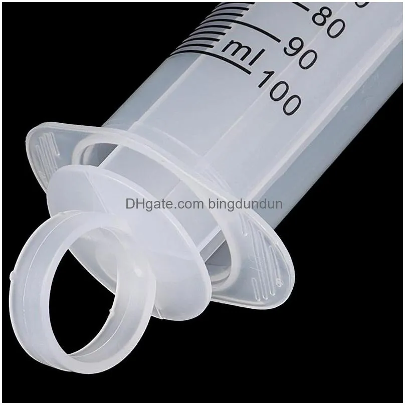 hand tools 1pcs 100ml large capacity syringe reusable pump measuring with 1m tube feeding ink inventory wholesale