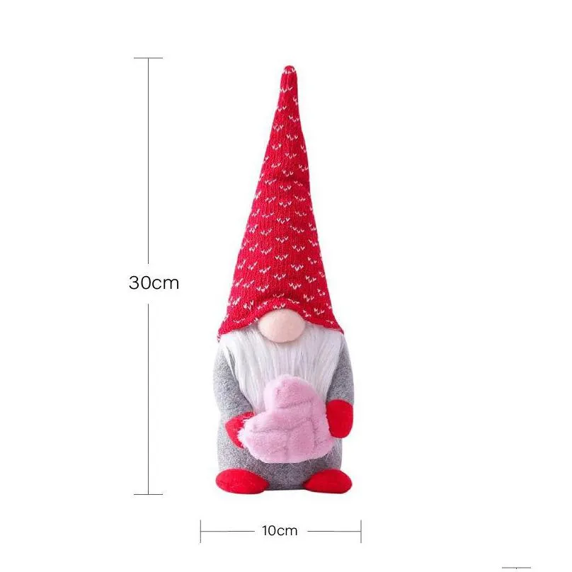 party decoration faceless doll ornament nordic gnome old man doll for home decorations valentines day gifts toys.