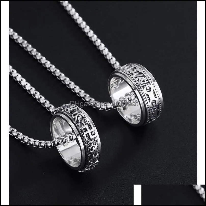 pendant necklaces necklace for women men stainless steel jewelry kpop couple collier femme bijoux accessoires choker collarpendant