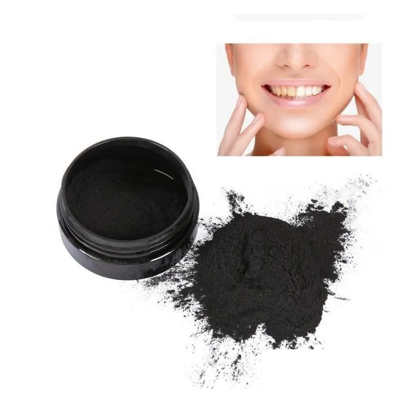  food grade teeth powder bamboo dentifrice oral care hygiene cleaning natural activated organic charcoal coconut shell tooth yellow