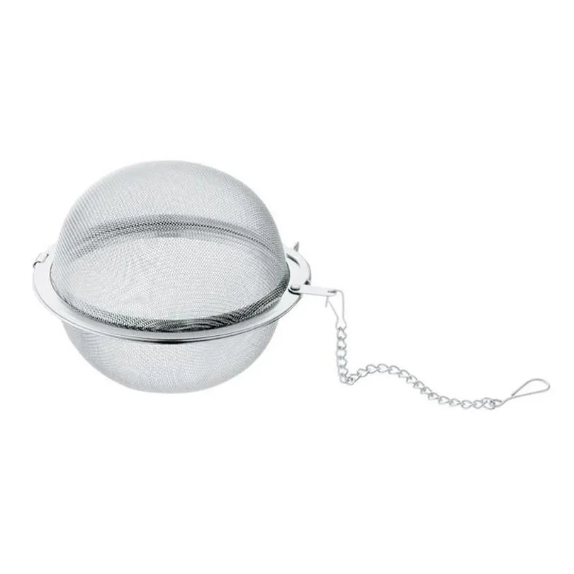 stainless steel tea pot infuser sphere locking spice tea ball strainer mesh infusers strainers filter infusor tool